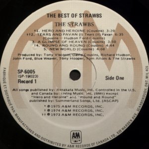 Best of Can side 1 label